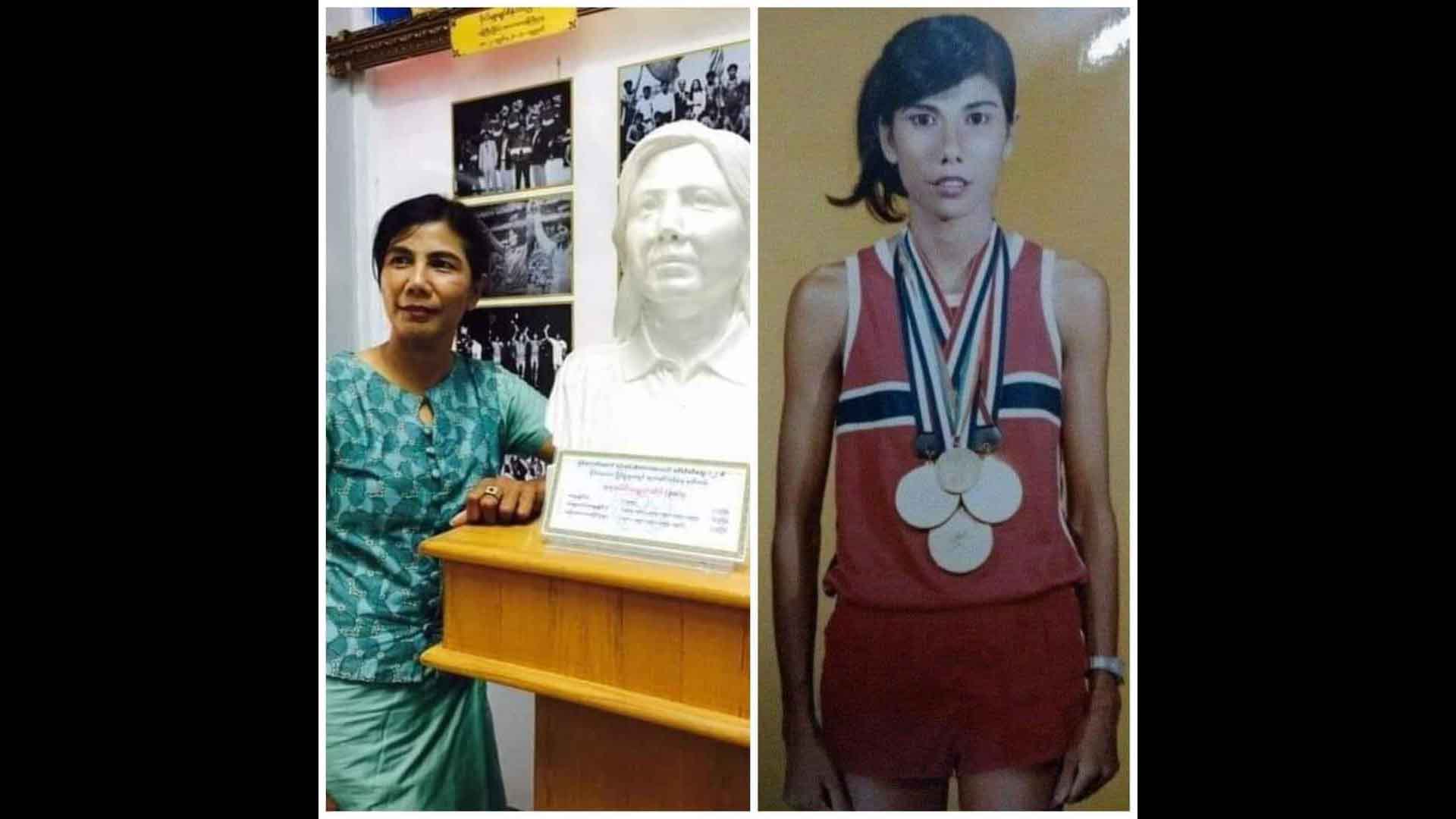 ရွှေတံဆိပ်များရှင် မြန်မာ့ဂုဏ်ဆောင်ပြေးခုန်ပစ်မယ် ခင်ခင်ထွေး ကင်ဆာရောဂါဖြင့် ကွယ်လွန်