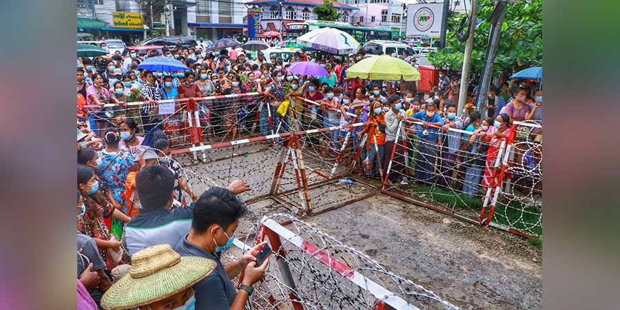 အင်းစိန်ထောင်မှ အကျဉ်းသား ၂၀၀ ခန့် ပြန်လွတ်