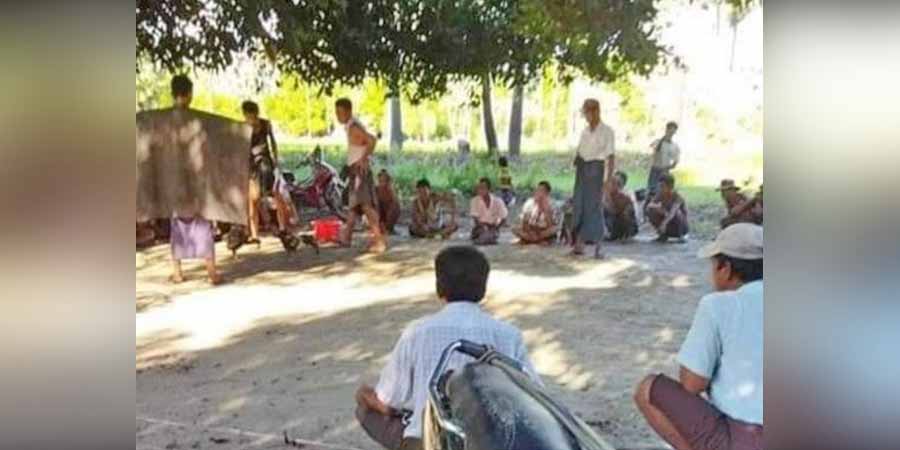 ရေစကြိုမြို့နယ်တွင် စစ်ကောင်စီက လောင်းကစားဝိုင်းများ ခွင့်ပြုပြီး ငွေကြေးတောင်းယူနေ
