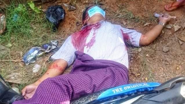 မြစ်ငယ် မီးရထားဝန်ထမ်းတစ်ဦး သေနတ်ဖြင့် ပစ်သတ်ခံရ
