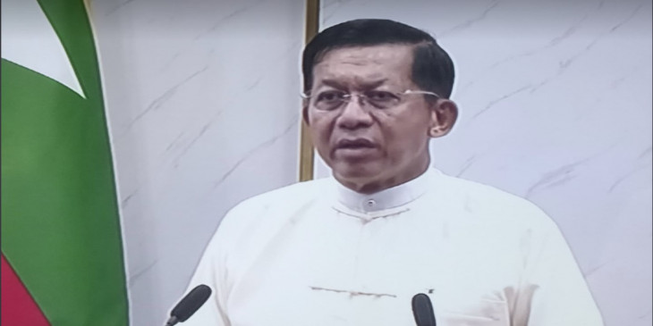 အာဆီယံထိပ်သီးအစည်းအဝေးတွင် မြန်မာအကြမ်းဖက်စစ်ခေါင်းဆောင်ကို တက်ခွင့်မပြုရန် ဆွေးနွေးနေ