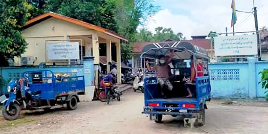 ပေါင်မြို့နယ် EPC ရုံးအတွင်း ဗုံးပေါက်