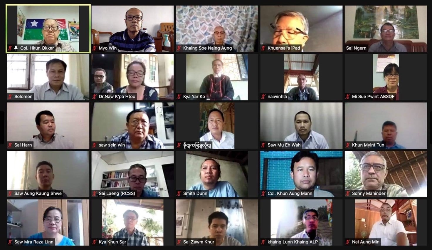 တော်လှန်ရေးအရှိန်မြှင့်ပြီးနောက် အခြေအနေကို စောင့်ကြည့်နေဟု အန်စီအေ အပစ်ရပ်အဖွဲ့များပြော