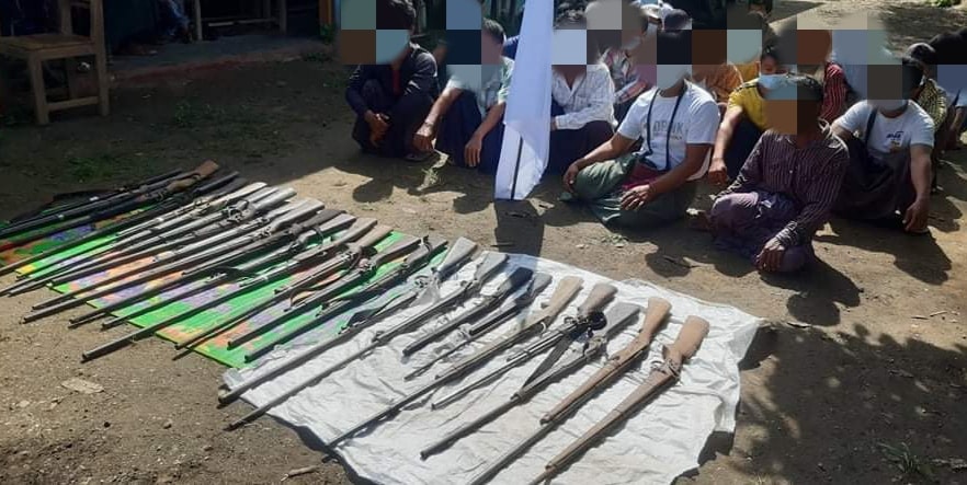 ပျူစောထီးအဖွဲ့ဝင် အယောက် ၃၀ တူမီးသေနတ် ၂၅ လက်ဖြင့် ထီးလင်း PDF ထံ အလင်းဝင်