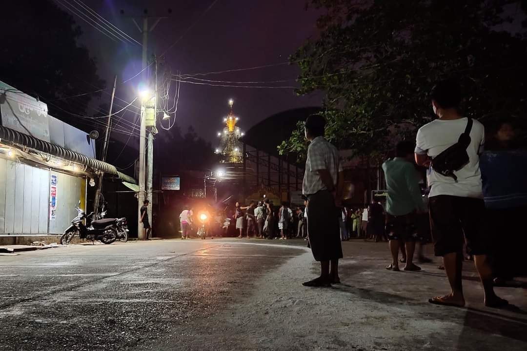 ပုသိမ်မြို့တွင်  ကြံ့ခိုင်ရေးပါတီ ရပ်ကျေးစည်းရုံးရေးမှူး ၁ ဦးပစ်သတ်ခံရ
