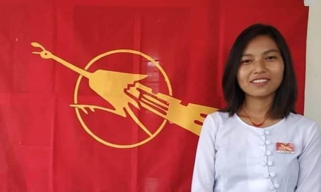ဖမ်းဆီးခံ စစ်ကိုင်းပညာရေးတက္ကသိုလ် ကျောင်းသားများသမဂ္ဂ ဥက္ကဋ္ဌ မအေးနန္ဒာစိုးအတွက် ဗကသ စိုးရိမ်
