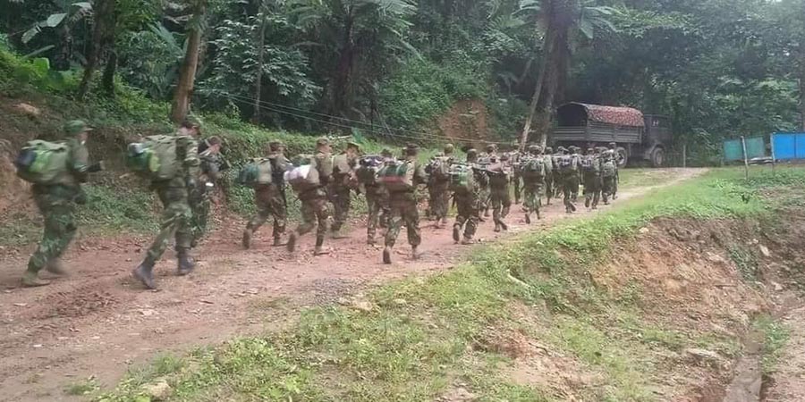 ပြည်သူ့လွတ်မြောက်ရေးတပ်မတော် (PLA) လှုပ်ရှားမှုပုံရိပ်များ ပထမအကြိမ် ထုတ်ပြန် (ဓာတ်ပုံ)
