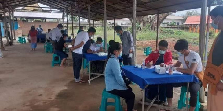 ကိုဗစ်ကာကွယ်ဆေး ထိုးနှံပြီးသူ ၁၂ ဒသမ ၇၉ သန်းကျော်ရှိ