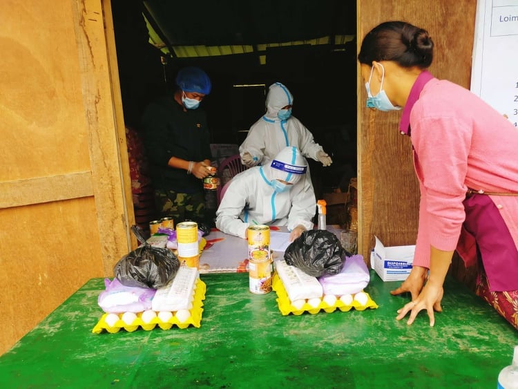ကချင်အိုင်ဒီပီစခန်းတွင် ကိုဗစ်-၁၉ ရောဂါဖြင့်  ၂ ဦးသေဆုံး၊ စခန်းကို lockdown ချ
