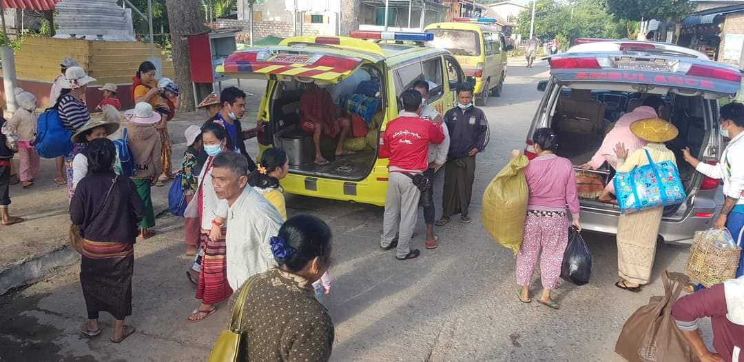 သီပေါတွင် တိုက်ပွဲကြောင့် ပြည်သူ ၂၆၀ ခန့် ထွက်ပြေးတိမ်းရှောင်