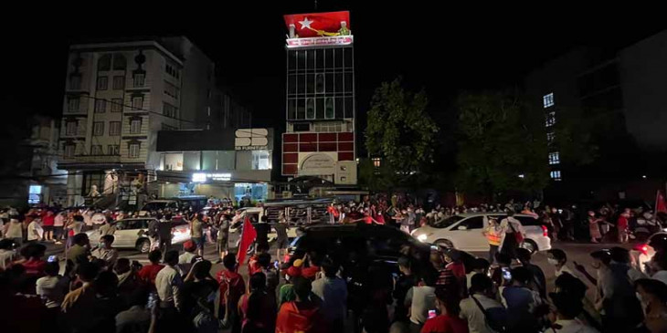 ဖက်ဒရယ်ဒီမိုကရေစီပြည်ထောင်စုပေါ်ပေါက်ရေး ပြည်သူနှင့်အတူဆက်ကြိုးပမ်းမည်ဟု အန်အယ်လ်ဒီ ကြေညာ