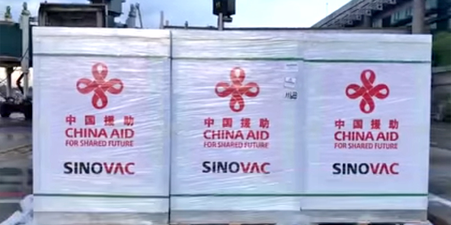 တရုတ်မှ Sinovac ကိုဗစ်ကာကွယ်ဆေး ၂ သန်းရောက်ရှိ၊ ဆေးထိုးပြီးသူ ၁၄ သန်း ကျော်ရှိဟုဆို