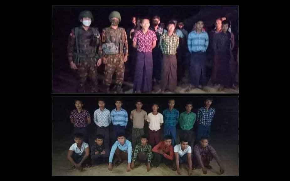 အေအေက ဖမ်းဆီးထားသည့် စစ်သုံ့ပန်း ၁၅ ဦးအား စစ်ကောင်စီထံ လွှဲအပ်