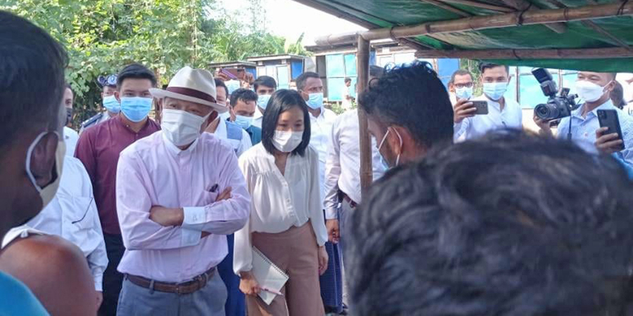 ၉ နှစ်ကြာသည်အထိ အိမ်မပြန်နိုင်ကြောင်း မွတ်ဆလင်ဒုက္ခသည်များ ဂျပန်အထူးကိုယ်စားလှယ်ကို ပြော