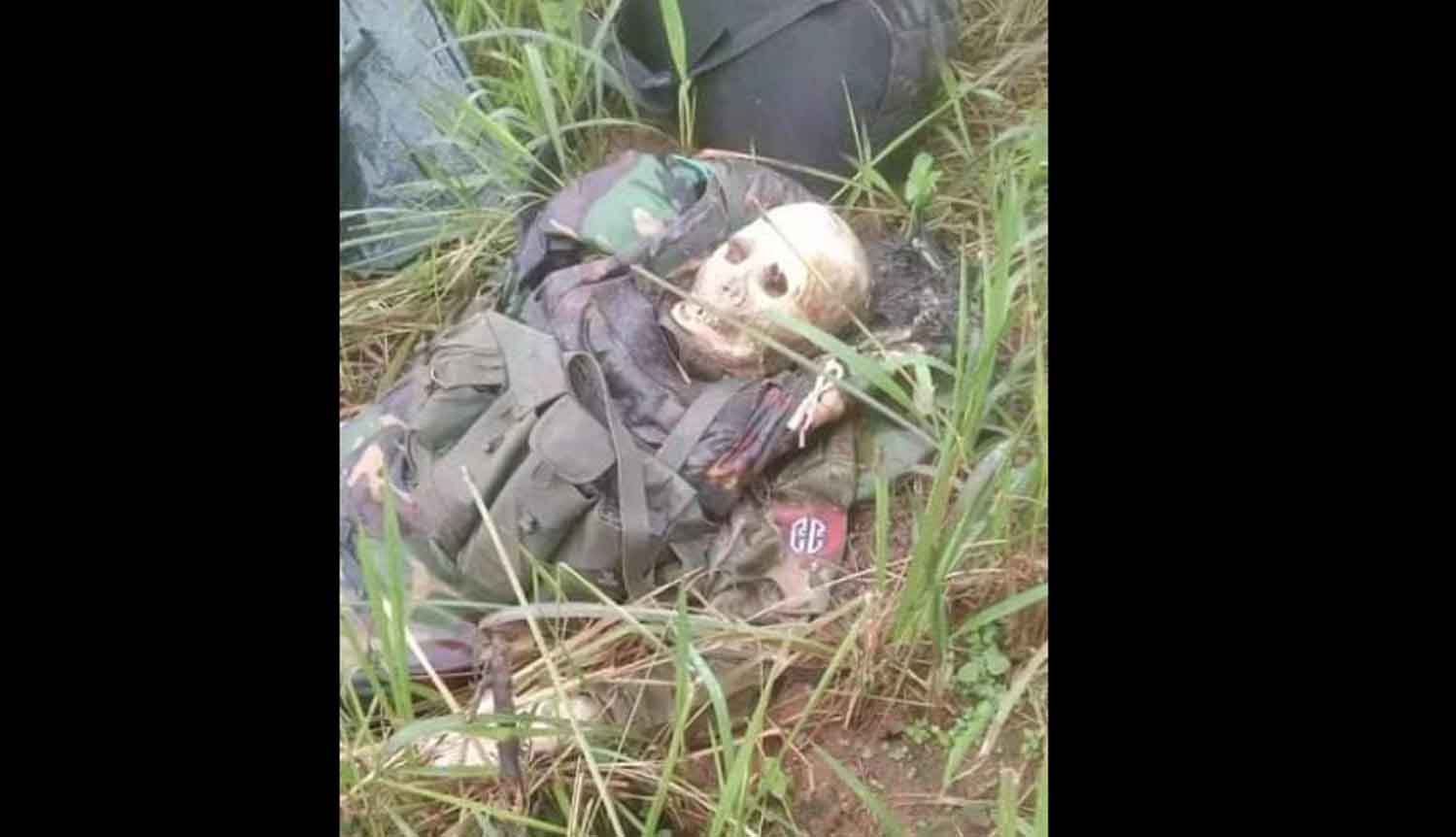 စစ်ကောင်စီ တပ်သားအလောင်းတွေ့ရှိသဖြင့် ကိုးကန့်တပ်ဖွဲ့က မြှုပ်နှံပေး