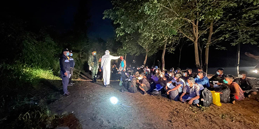ထိုင်းနိုင်ငံ ပရကျုပ်ခီရီခန်တွင် တရားမဝင် မြန်မာ ၈၆ ဦး ဖမ်းဆီးခံရ