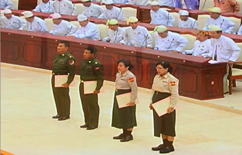 ပုဒ္မ ၁၈  ျပင္ဆင္ေရး လႊတ္ေတာ္တြင္ တာ၀န္ရွိ  