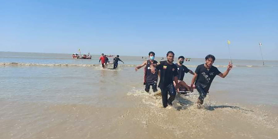 ကျိုက်နဲရေလယ်ဘုရားတွင် ရေနစ် သေဆုံးသူ ၁ ဦး အလောင်းထပ်တွေ့၊ ပျောက်ဆုံး ၁၀ ဦး ကျန်ရှိ
