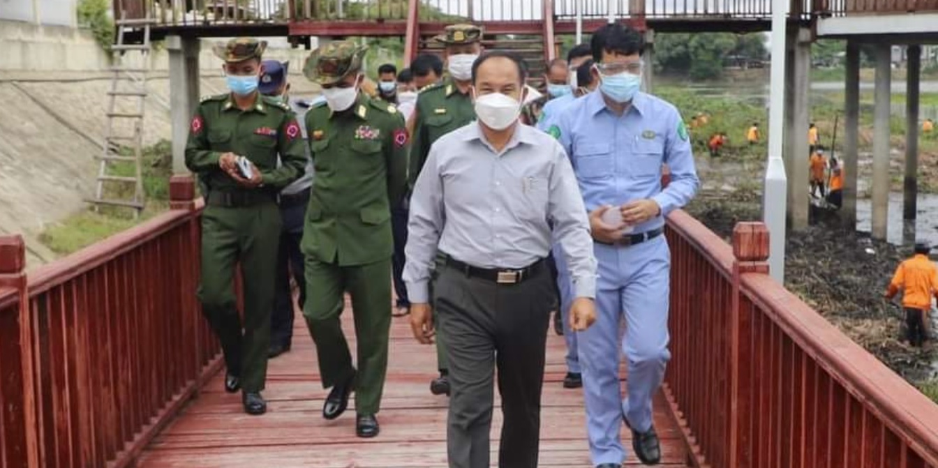 စစ်ကိုင်းတိုင်း စစ်ကောင်စီခန့် ဝန်ကြီးချုပ်ယာဉ်တန်း ထပ်မံ မိုင်းဆွဲတိုက်ခိုက်ခံရ