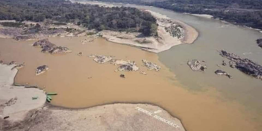 စစ်တပ်အာဏာသိမ်းပြီးနောက်ပိုင်း မြစ်ဆုံတကြောတွင် ရွှေတူးဖော်မှု ပိုများလာ