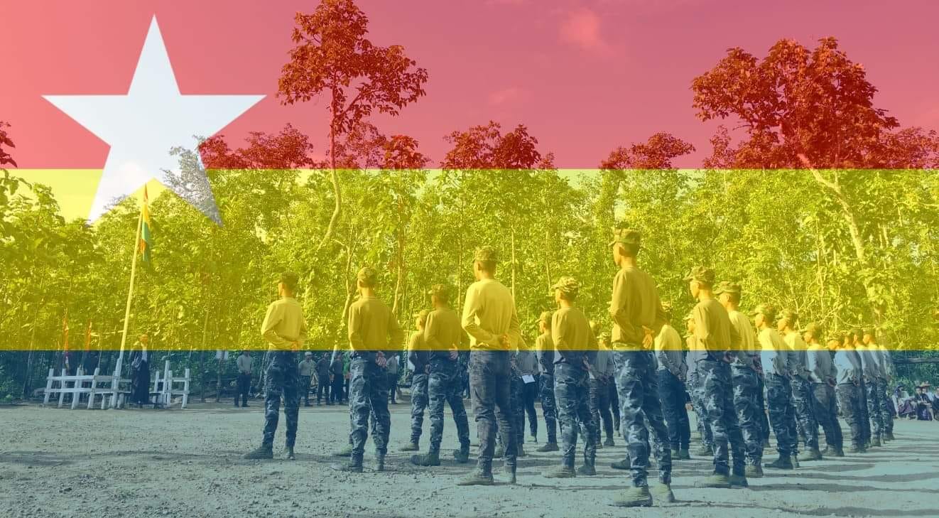 ယောဒေသပြည်သူ့ကာကွယ်ရေးတပ်ဖွဲ့ (YPDF)သင်တန်းဆင်း (ဓာတ်ပုံ)