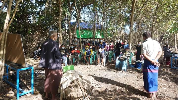 ညောင်လေးပင်ခရိုင်တွင် KNU က စားနပ်ရိက္ခာ ဘေးကင်းလုံခြုံရေးနှင့် မြေယာစီမံခန့်ခွဲမှုဆိုင်ရာ သင်တန်းပေး
