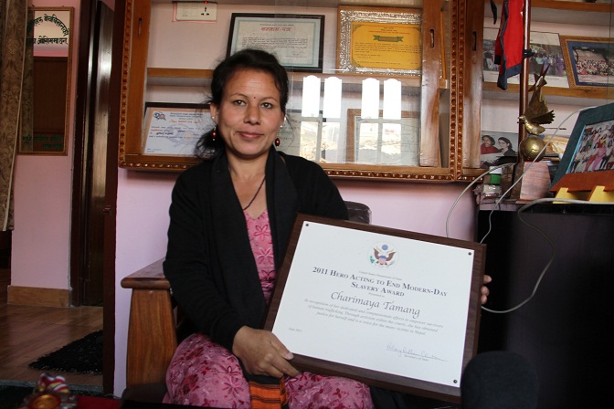 နီေပါလူကုန္ကူးမႈ တိုက္ဖ်က္ေရး သူရဲေကာင္း 