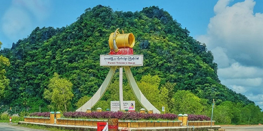 ဘားအံမြို့နယ်၌ မော်တော်ယာဥ်ဖြင့်ခရီးသွားများကို ကေအန်ယူက အချက် ၄ ချက် သတိပေး