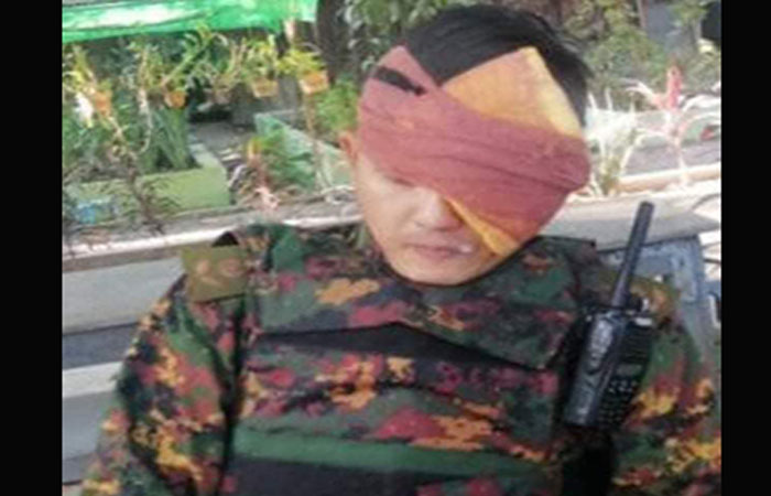 မန္တလေးတွင် ဗုံးပေါက်ကွဲပြီး  စစ်ကောင်စီ ဗိုလ်မှူးအပါအဝင် ၃ ဦး  ဒဏ်ရာရ