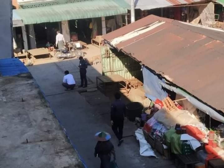 Silent Strike သပိတ်တွင် ပါဝင်သည့် ဈေးဆိုင်များ  ပြန်ဖွင့်ရန် စစ်ကောင်စီ အဓမ္မခြိမ်းခြောက်
