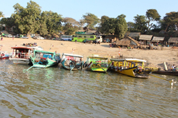 ဧရာ၀တီ ျမစ္ေၾကာင္း သဲေသာင္ ပိုထြန္း