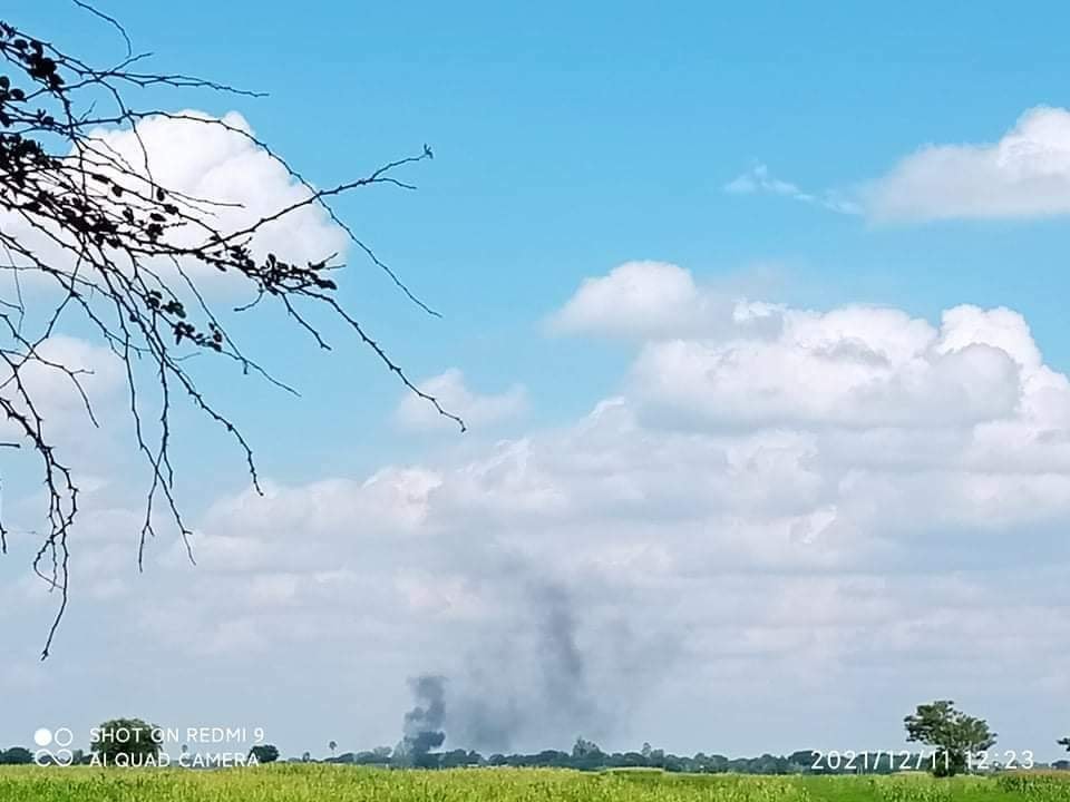 ရေစကြိုမြို့နယ် ရေလယ်ကျွန်ကျေးရွာ ၂ ရွာကို စစ်ကောင်စီတပ် မီးရှို့