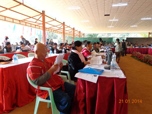 တုိင္းရင္းသားေခါင္းေဆာင္မ်ား ေဆြးေႏြးပြဲ-ဒုတိယေန႔ (ဓာတ္ပုံ)
