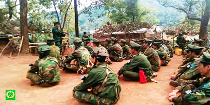 နမ့်ခမ်းဈေးသူဈေးသားများဆန္ဒပြနေသော်လည်း အခွန်ဆက်ကောက်မည်ဟု TNLA ပြော