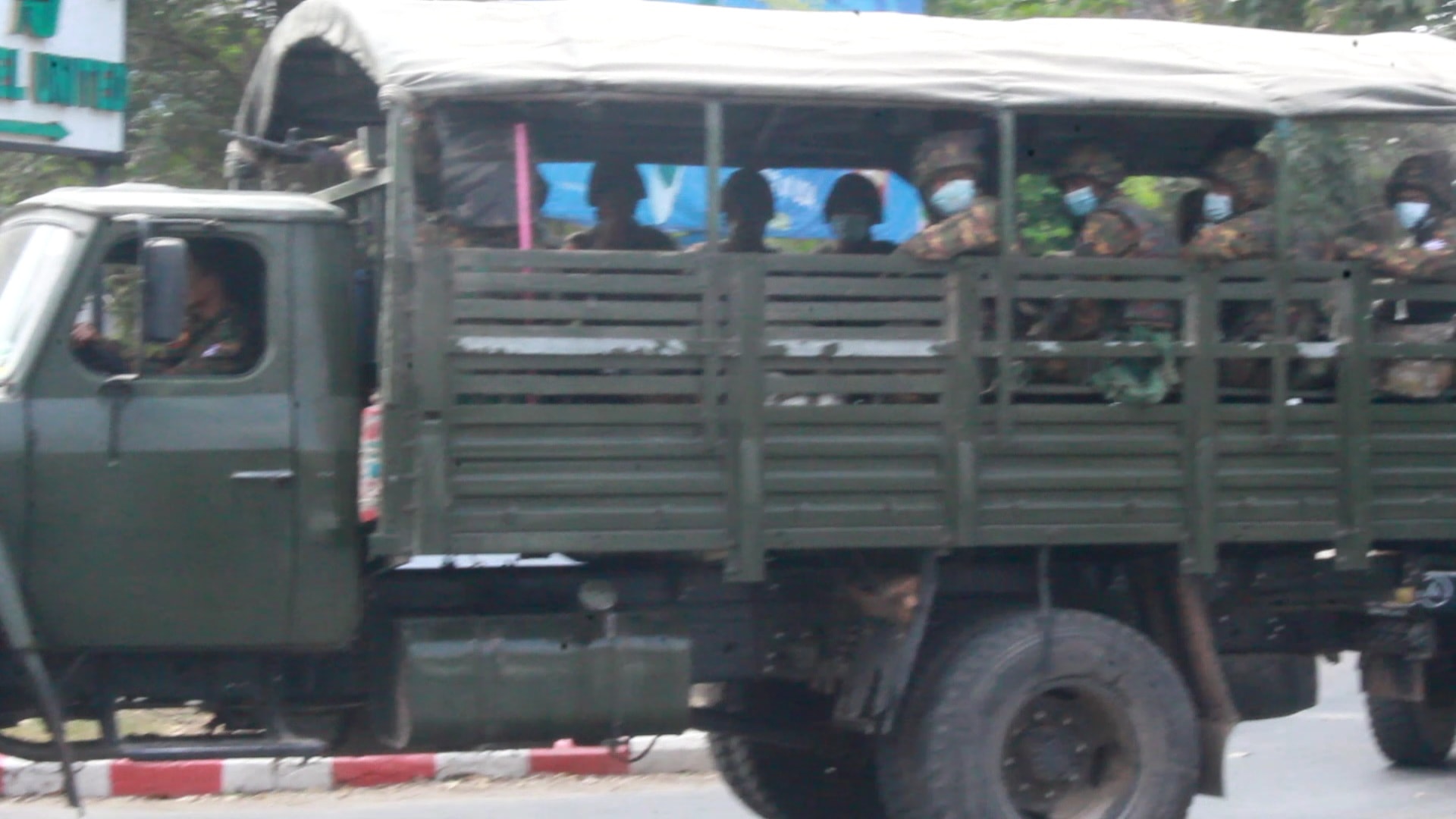 ကော့ကရိတ်မြို့နယ်တွင် စစ်ကောင်စီတပ်ယာဉ်တန်း မိုင်းဆွဲတိုက်ခိုက်ခံရ