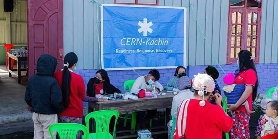 ကချင်ပြည်နယ် ဝေးလံဒေသတွင် CERN-Kachin Team က ကျန်းမာရေးစောင့်ရှောက်ပေး (ဓာတ်ပုံ)