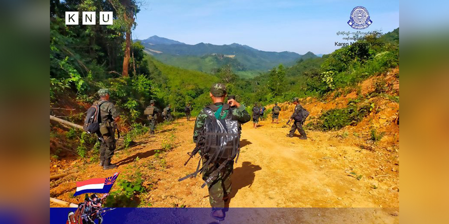 ကော့ကရိတ်မြို့နယ် KNU တပ်မဟာ ၆ နယ်မြေထဲကို စစ်ကောင်စီတပ်များ ကျူးကျော်ဝင်ရောက်