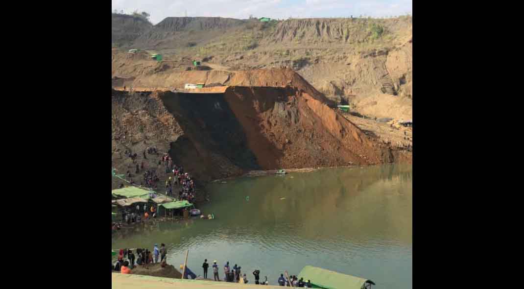 ဖားကန့် မြေစာပုံပြိုကျမှုအတွင်း အလောင်း ၁ လောင်း ရှာဖွေတွေ့ရှိ