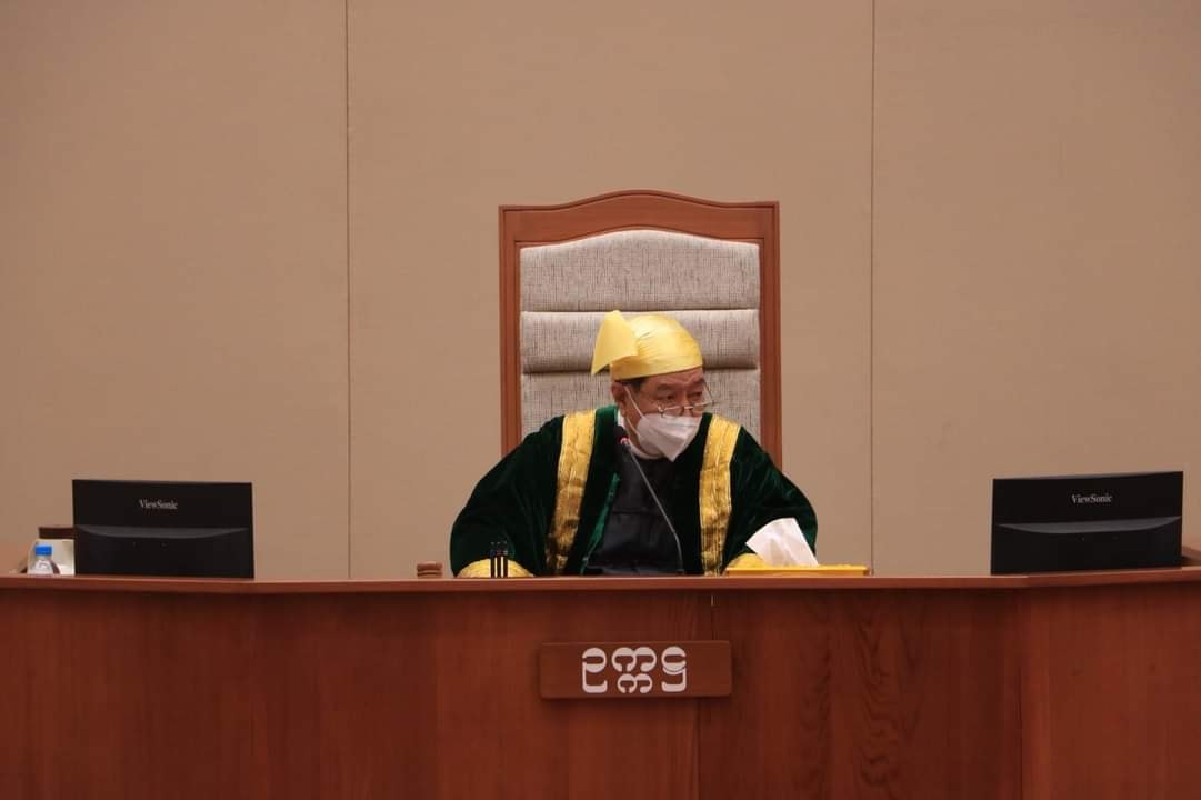 မကွေးတိုင်းဒေသကြီး လွှတ်တော်ဥက္ကဋ္ဌကို စစ်ကောင်စီက ထောင်ဒဏ် ၃ နှစ်ချမှတ်