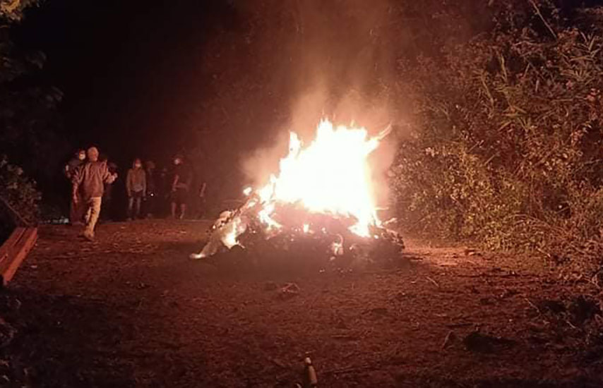 ရဟတ်ယာဉ်ဖြင့် တိုက်ခိုက်မှုကြောင့် နတ်ချောင်းရွာ၌ သေဆုံးသူ ၉ ဦးရှိလာ