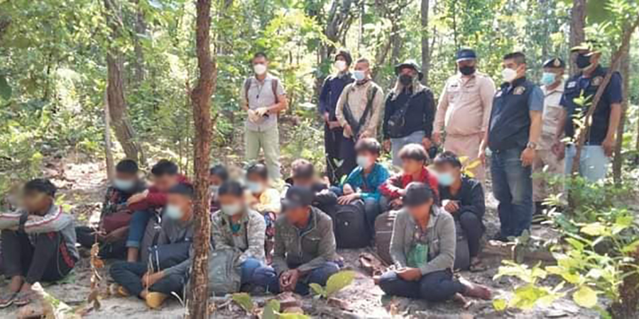 ထိုင်းနိုင်ငံသို့ တရားမဝင် ဝင်ရောက်လာသည့် ရွှေ့ပြောင်းမြန်မာလုပ်သား ၁၃ ဦး ဖမ်းဆီးခံရ
