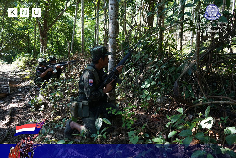 ကေအန်ယူထိန်းချုပ်နယ်မြေအတွင်း တိုက်ပွဲ ၃၁၅၂ ကြိမ်ဖြစ်၊ စစ်ကောင်စီတပ်က ၂၂၀၀ ခန့်သေဆုံး