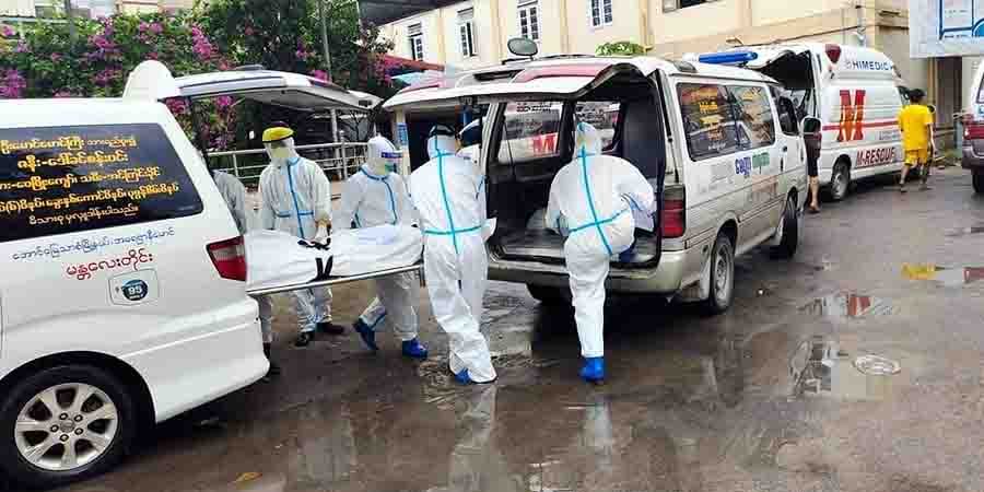 တရက်တည်း ကိုဗစ်-၁၉ အတည်ပြုလူနာသစ် ၁၂၄ ဦးတွေ့ရှိ၊ ၂ ဦးထပ်မံသေဆုံး