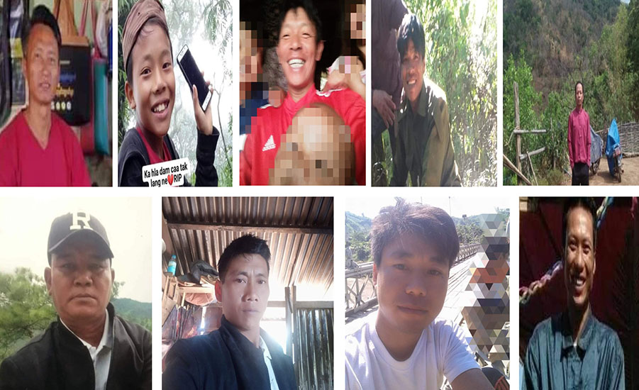Khonumthaung သတင်းဌာန တည်တောင်သူအပါအဝင် မတူပီပြည်သူ ၁၁ ဦး သတ်ဖြတ်ခံရ