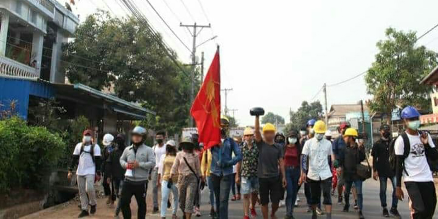 စစ်တပ်အာဏာသိမ်းပြီးနောက် ထားဝယ်က ကျောင်းသား ၂၀ ကျော် ဖမ်းဆီးခံထားရ