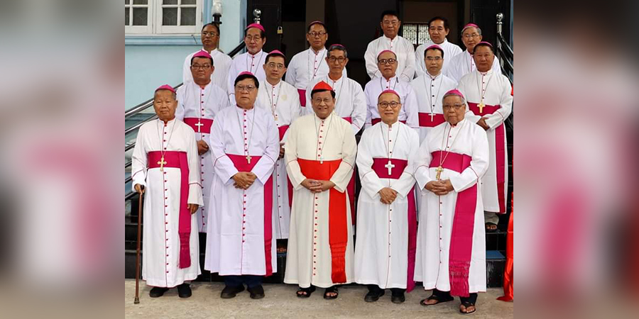 မြန်မာပြည်သူများနှင့်အတူ ရပ်တည်၊ လူမျိုးဘာသာမခွဲခြား ကူညီမည်ဟု ကက်သလစ် ဆရာတော်များ ကြေညာ