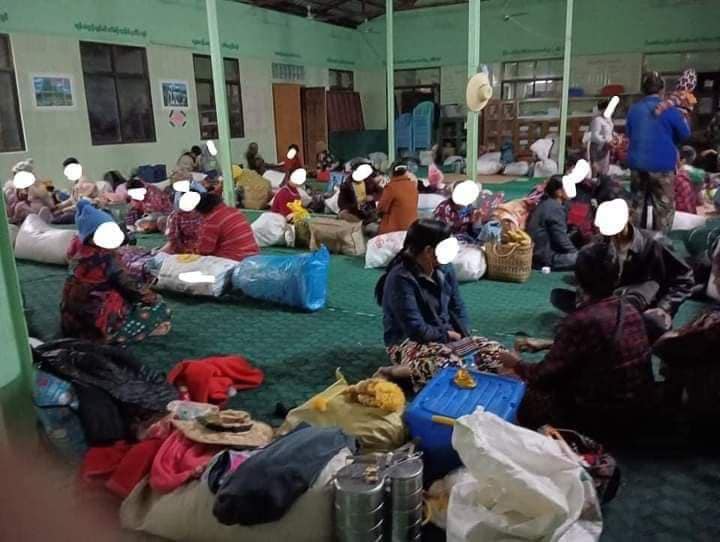 ဒီပဲယင်း စစ်ဘေးရှောင် ၁၀,၀၀၀ ဝန်းကျင် အဝတ်အထည်နှင့် စားနပ်ရိက္ခာလိုအပ်နေ