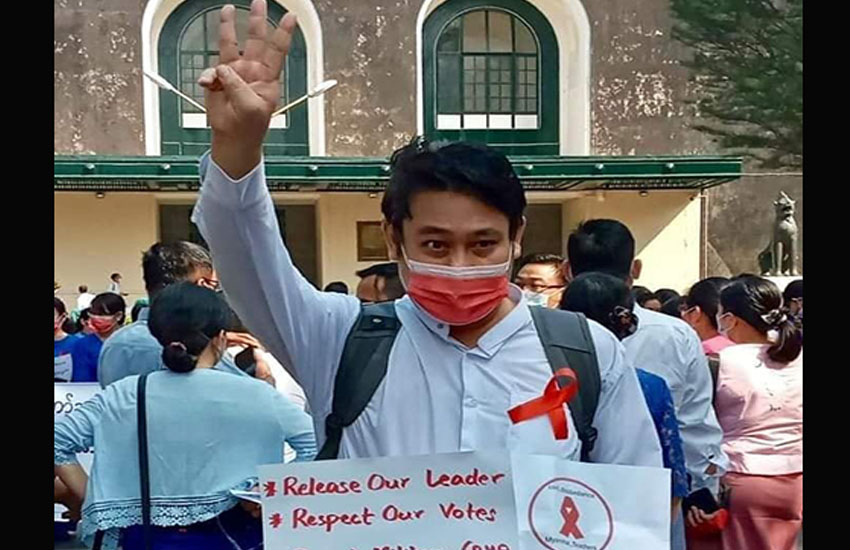 စစ်ကောင်စီက ဒေါက်တာအာကာမိုးသူကို ထောင်ဒဏ် ၃ နှစ်ချမှတ်