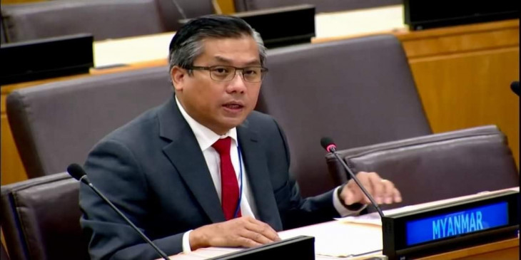 ICJ အမှု သံအမတ်ကြီး ဦးကျော်မိုးထွန်းဦးဆောင်ပြီး ရင်ဆိုင်ဖြေရှင်းမည်ဟု NUG ပြော