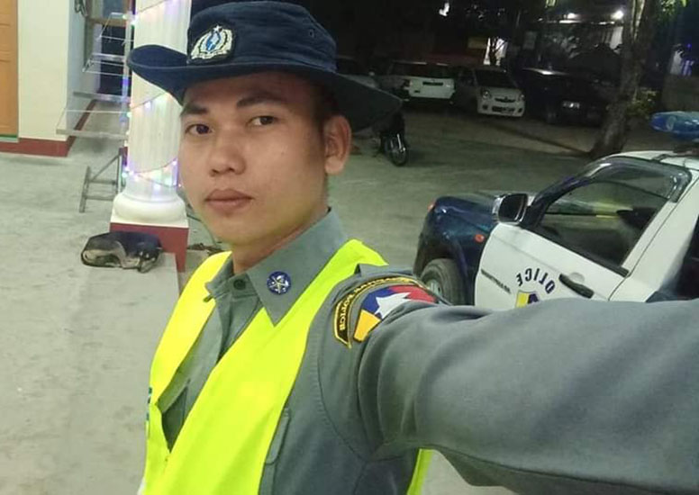 မအူပင်မြို့တွင် နယ်ထိန်းရဲ ၁ ဦး ဓားဖြင့်ခုတ်ခံရ